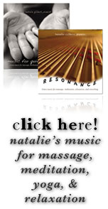 Click for Natalie's Music for Massage